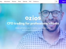 Ozios je broker nedávno akreditovaný Cyperskou komisiou pre reguláciu predaja cenných papierov (CySEC).
