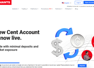 FX Giants – recenzia brokera
FX Giants website