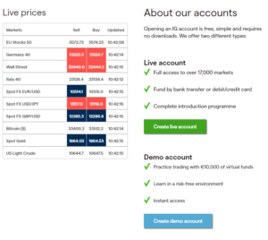 IG accounts - Forex.sk IG accounts
