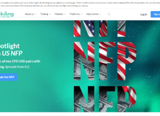 Skilling – Recenzia brokera Skilling homepage