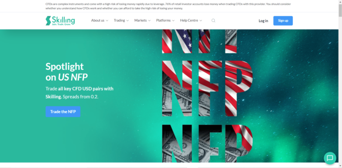 Skilling homepage