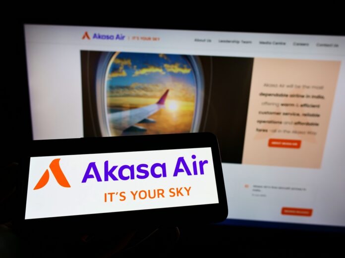 akasa air, lietadlo, letenka, mobil