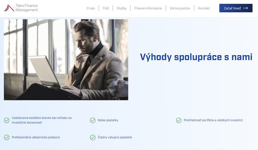 Tatra finance management – web