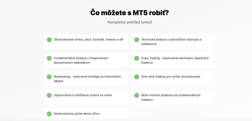 Metatrader - slovenština - Forex.sk MT5
