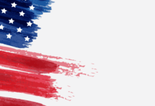 USA sú silnejšie a uznávanejšie ako kedykoľvek predtým, napísal Trump v súvislosti s dohodou s Iránom USA vlajka. Zdroj: Adobe Stock