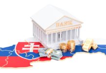 Slovenská centrálna banka zvýšila odhad rastu HDP Slovenska na 0,8 percenta Slovenská centrální banka